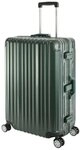 Travelhouse Hartschalen-Trolley London, 4 Rollen, TSA Zahlenschloss Aluminium-Rahmen
