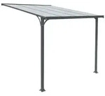 HOME DELUXE Vordach CUBIS - aus Aluminium (Komplettset), &Uuml;berdachung f&uuml;r den