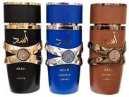 Lattafa Duft-Set Asad, Zanzibar, Asad Bourbon EDP 100 ml + Parf&uuml;mzerst&auml;uber...