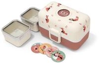 Monbento Lunchbox Kinder TRESOR 16 x 9.2cm Fuchs Altrosa Lunch Bentobox 0.8L
