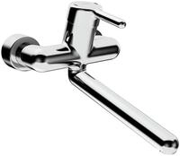 HANSA Waschtischarmatur Hansamedipro Wasch-/Sp&uuml;ltisch-Einhand-Wandbatterie, DN...