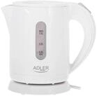 Adler Wasserkocher Adler AD1371w Wasserkocher wei&szlig; 0,8L