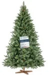 Fairytrees K&uuml;nstlicher Weihnachtsbaum FT29, Nordmanntanne Premium, mit braunem Stamm