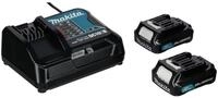 Makita Power Source Kit (197658-5) 2x BL 1021 B Akku 12 V max. 2,0 Ah CXT&nbsp; Akkupacks