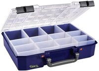 raaco Aufbewahrungsbox raaco Sortimentskasten CarryLite 80 4x8-12 B 337 x T 278...