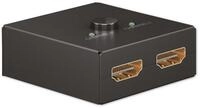 Goobay HDMI-Splitter GOOBAY Manuelle HDMI-Umschaltbox 2 auf 1, 4K, 30 Hz