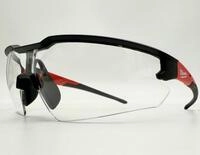 Milwaukee Arbeitsschutzbrille MILWAUKEE Schutzbrille klar, kratzfest & beschlagfrei