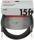 Fender Instrumentenkabel, Professional Instrument Cable BLK 4,5 m - Instrumentenkabel