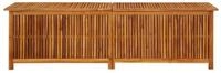 vidaXL Gartenbox, Garten-Aufbewahrungsbox 200x50x58 cm Massivholz Akazie