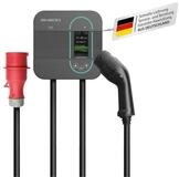 EM2GO EM2GO Wallbox 11kW mit App, RFID, Typ 2 Ladekabel & CEE Adapter