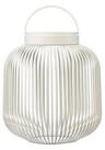 blomus LED Laterne -LITO- Mobile Outdoor Akku Leuchte aus hochwertigem Eisen,