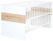 roba&reg; Babybett Lion, Gitterbett, Umbaubar & Mitwachsend - H&ouml;henverstellbar