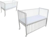 Micoland Kinderbett Beistellbett 2in1 120x60cm mit Matratze