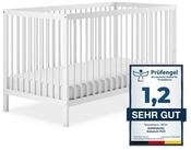 Ehrenkind Babybett PUR aus massivem Buchenholz, flexibel h&ouml;henverstellbar,