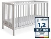 Ehrenkind Babybett PUR aus massivem Buchenholz, flexibel h&ouml;henverstellbar,
