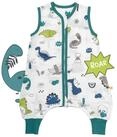 Schlummersack Kinderschlafsack Musselin Schlafsack mit F&uuml;&szlig;en, 0.5 Tog OEKO-TEX