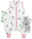 Schlummersack Kinderschlafsack Musselin Schlafsack mit F&uuml;&szlig;en, 0.5 Tog OEKO-TEX