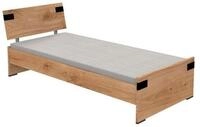 Wimex Bett Liverpool, 3 Breiten zur Auswahl, Made in Germany, mit rustikalen