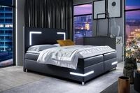 Fun M&ouml;bel Boxbett Schlafzimmerbett ARIANO in Kunstleder und LED (inkl. Bettkasten,