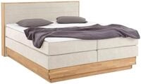 Home affaire Boxspringbett Cavan, Eiche, inkl. Bettkasten & Topper, verschiedene