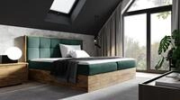 Fun M&ouml;bel Boxbett Schlafzimmerbett THANOS &Uuml;berl&auml;nge (220cm) in Stoff Faro (auch in