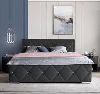 Home affaire Boxbett Alfie, inkl. Bettkasten&Topper, Wahlweise mit Knopfsteppung oder