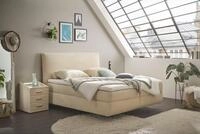 ED EXCITING DESIGN Boxspringbett Marbella, Duo-Matratze- harte Kokosmatte, weiche