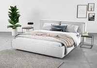 Home affaire Polsterbett Adrina mit Biesenoptik, Feincord und Luxus-Microfaser, bis