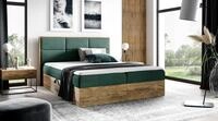 Fun M&ouml;bel Boxbett Schlafzimmerbett BARTEL &Uuml;berl&auml;nge in Stoff Faro (inkl.