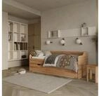 Krok Wood Massivholzbett mit zus&auml;tzlichem ausziehbarem Bett Modena