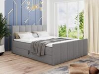 Sofnet Boxbett Star Lux (mit zwei Bettk&auml;sten, Bonell-Matratze und Topper),