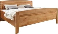 WIEMANN Funktionsbett Lausanne, Bettgestell, Bettrahmen, teilmassiv Erle, Kopf- und
