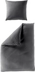 BIERBAUM Bettw&auml;sche Elegant uni, Mako-Satin, 2 teilig, Mako-Satin, 100 %...