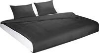 fleuresse Bettw&auml;sche Colours, 100% Baumwolle, 3 teilig, Uni-Mako-Satin,...