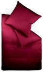 fleuresse Bettw&auml;sche Colours, 100% Baumwolle, 3 teilig, Uni-Mako-Satin,...