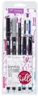TOMBOW Radiergummi Lettering Set, Lettering Starter Set mit Anleitung, ABT Dual...