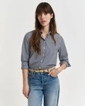 Gant Hemdbluse REG POPLIN STRIPED SHIRT mit einer kleinen Logostickerei auf der Brust