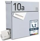 Radius Briefkasten Design Wandriefkasten Letterman 6 Postkasten Wandmontage, mit