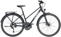 KTM Trekkingrad KTM Veneto Light Disc Damen Trapez schwarz 2024, 30 Gang Shimano