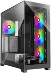 Xilence PC-Geh&auml;use Xilent Gleam X818.ARGB Gaming ATX PC-Geh&auml;use schwarz, RGB ATX