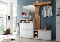 HBZ Kompaktgarderobe Milano mit Spiegel, BxHxT 177x195x32 cm (1-St) Mit...