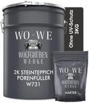 WO-WE 2K Epoxidharz Steinteppich Porenf&uuml;ller W731 Naturstein-Impr&auml;gnierung (Set),