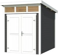 LASITA MAJA Gartenhaus Kibo 2, BxT: 200x275 cm, Blockbohlenhaus 28mm