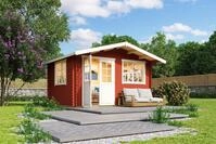 LASITA MAJA Gartenhaus Norderney 2, BxT: 444,6x390 cm, (Set, inkl. Fussbodenbretter