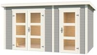 LASITA MAJA Gartenhaus Zambezi XL, BxT: 240x260 cm, (Set), Blochbohlenhaus 28mm