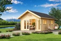 LASITA MAJA Gartenhaus CAROLINE, BxT: 675x490 cm, (Set, inkl. Fu&szlig;bodenbretter...