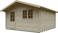 Kiehn-Holz Gartenhaus Dieselsberg, BxT: 455x453 cm, aus naturbelassenem Fichtenholz