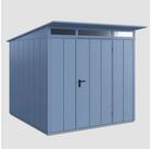 H&ouml;rmann Ecostar Ger&auml;tehaus Elegant mit Pultdach (248 x 283 cm), Metall