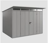 H&ouml;rmann Ecostar Ger&auml;tehaus Elegant mit Pultdach (313 x 283 cm), Metall