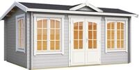 LASITA MAJA Gartenhaus WINDSOR, BxT: 440x340 cm, (Set, inkl. Fussbodenbretter...